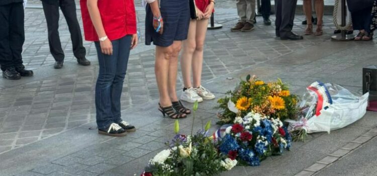 Ravivage de la flamme le 14 juin 2025 Ravivage de la flamme le 14 juin 2025