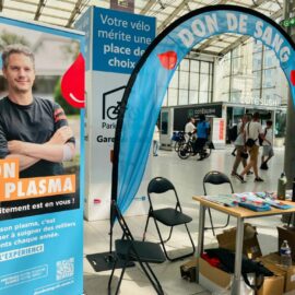 Action de sensibilisation à Gare du Nord Action de sensibilisation à Gare du Nord